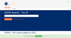 Desktop Screenshot of gepir.at