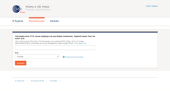 Desktop Screenshot of gepir.pl